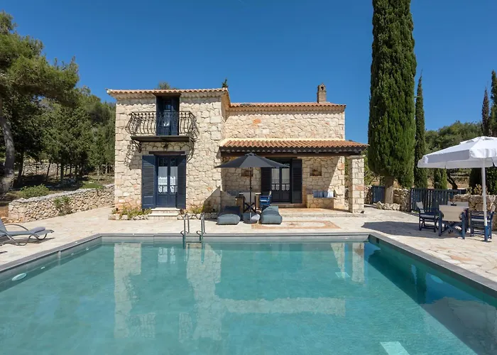 别墅 Aresti Mountain Agios Leon