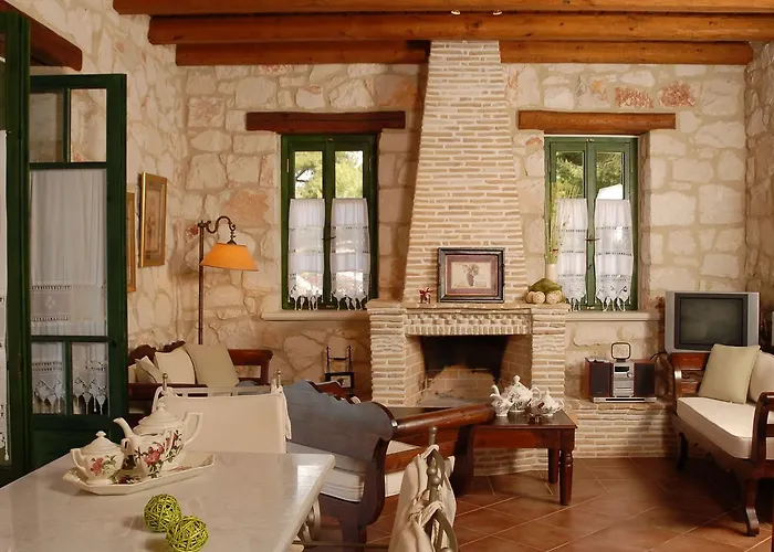 别墅 Aresti Mountain Agios Leon